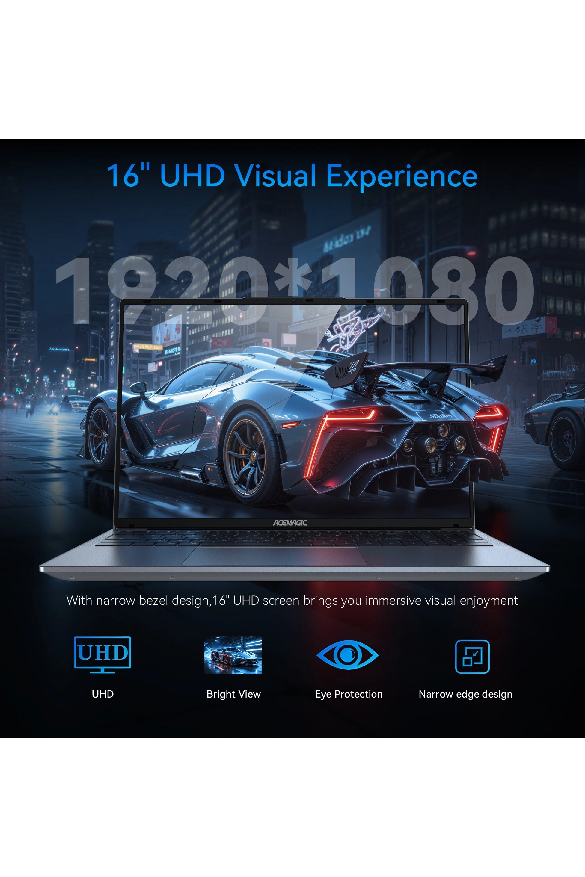 AX16 - 16'' N97 16GB SODIMM 512GB SSD