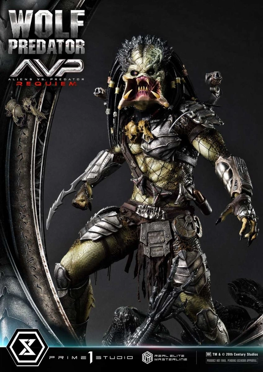 Requiem Wolf Predator - Aliens vs Predator - H:95cm