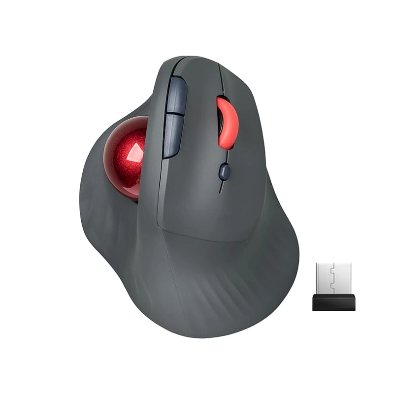 Ergonomic Trackball Mouse - Wireless