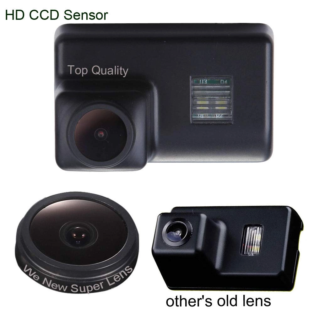 HD Color CCD Waterproof Vehicle Car Rear View Backup Camera - RCA 1280*720 Pixels