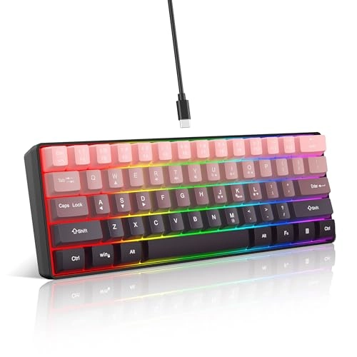 60% Wired Gaming Keyboard - USB-A
