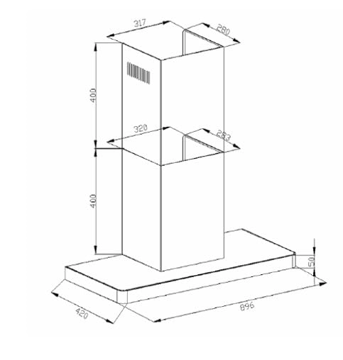 MASTER - 1000 M3/H 90CM