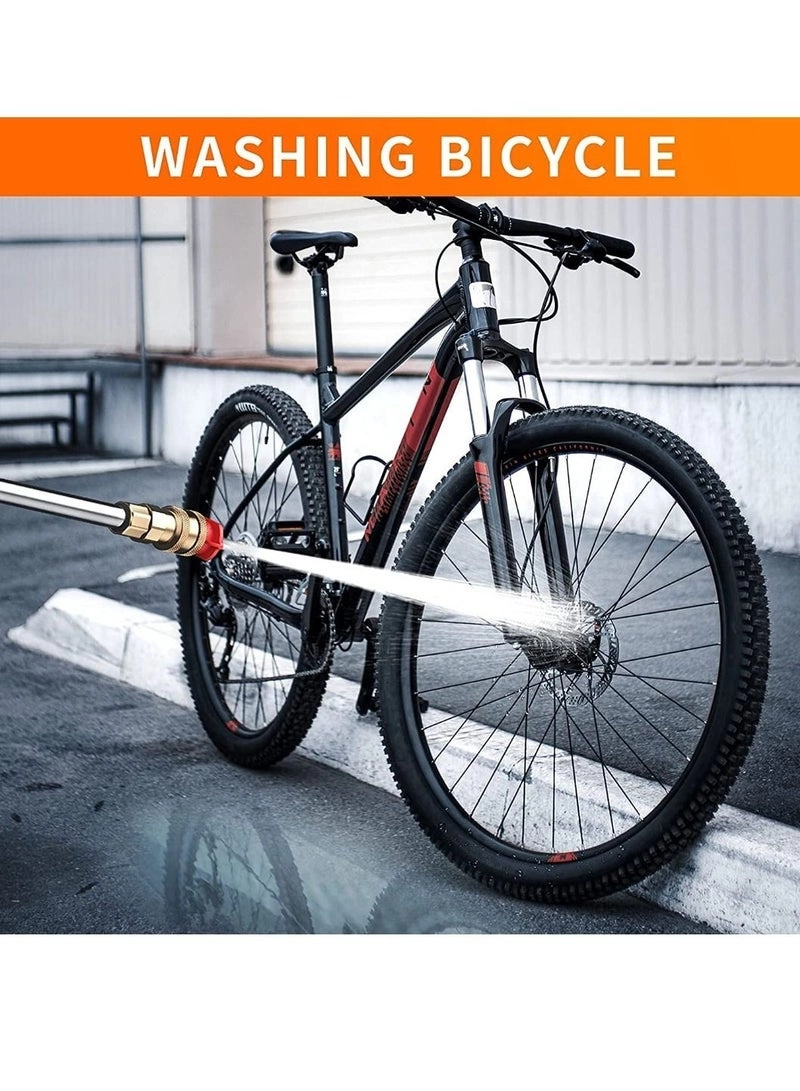 Wireless Lithium Battery Powered Car Washing Machine - US Standard High-Pressure Hose