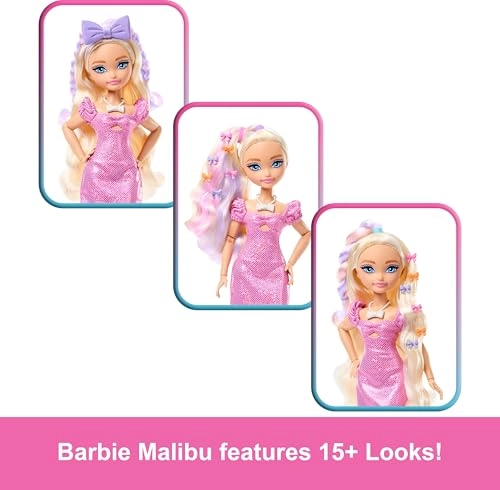 Barbie Dream Besties - Get Ready With Me Malibu Doll Ages 4+