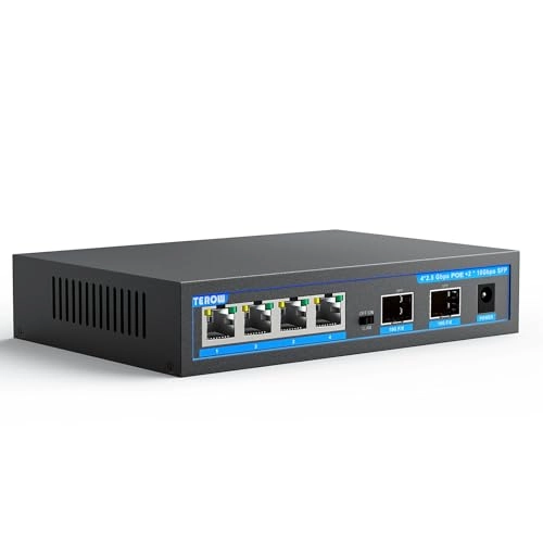 6-Port |4 x 2.5G Poe+2 x 10G SFP 6-ports