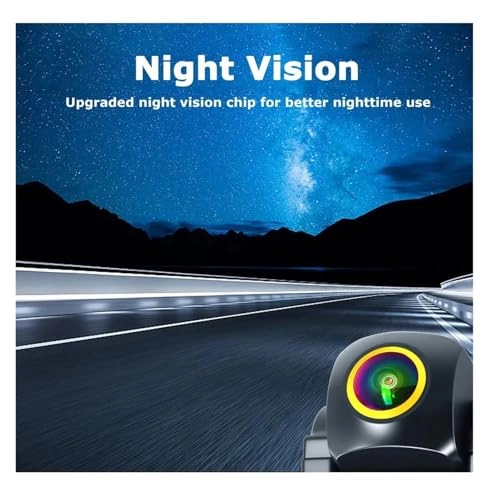 Intelligent Dynamic Trajectory Car Rear View Camera - Night Vision Wire 4K AHD 1080P