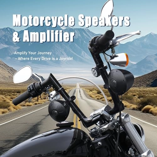 Motorcycle Bluetooth Amplifier & Speakers - 2