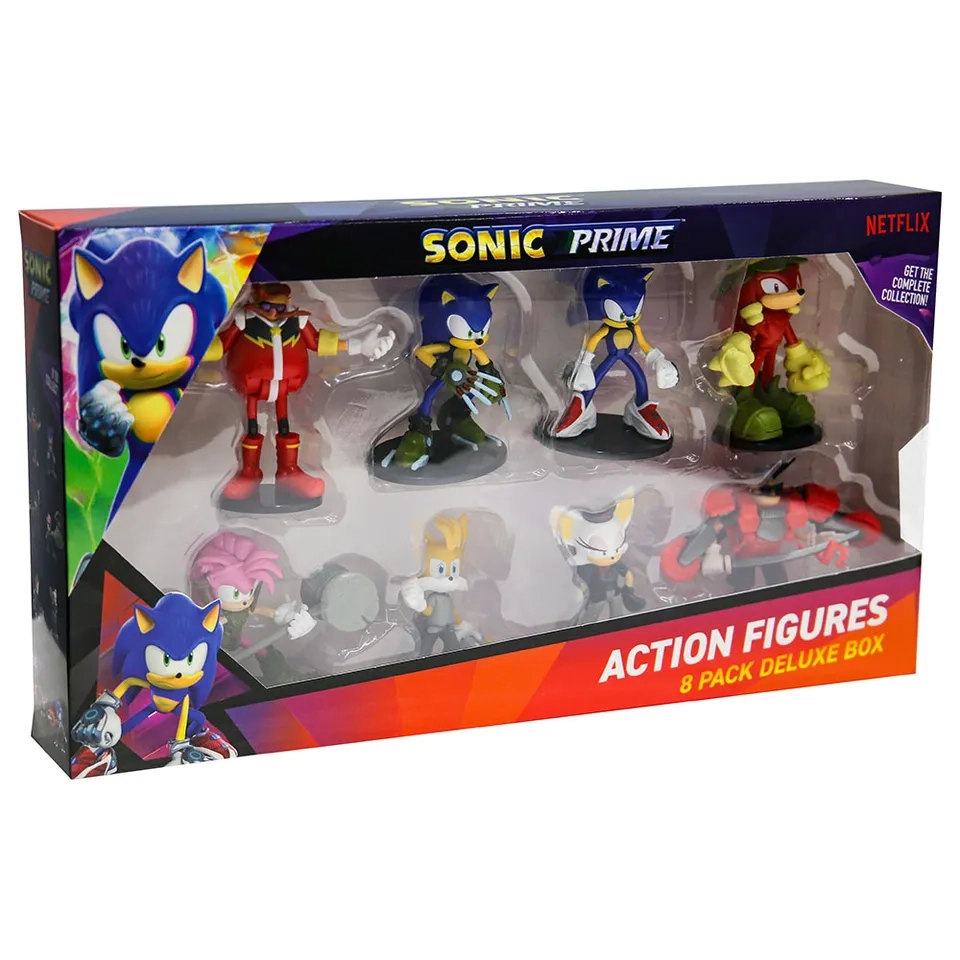 Sonic Articulated Action Figures - Assorted (FGI-SON6080) 8 pcs