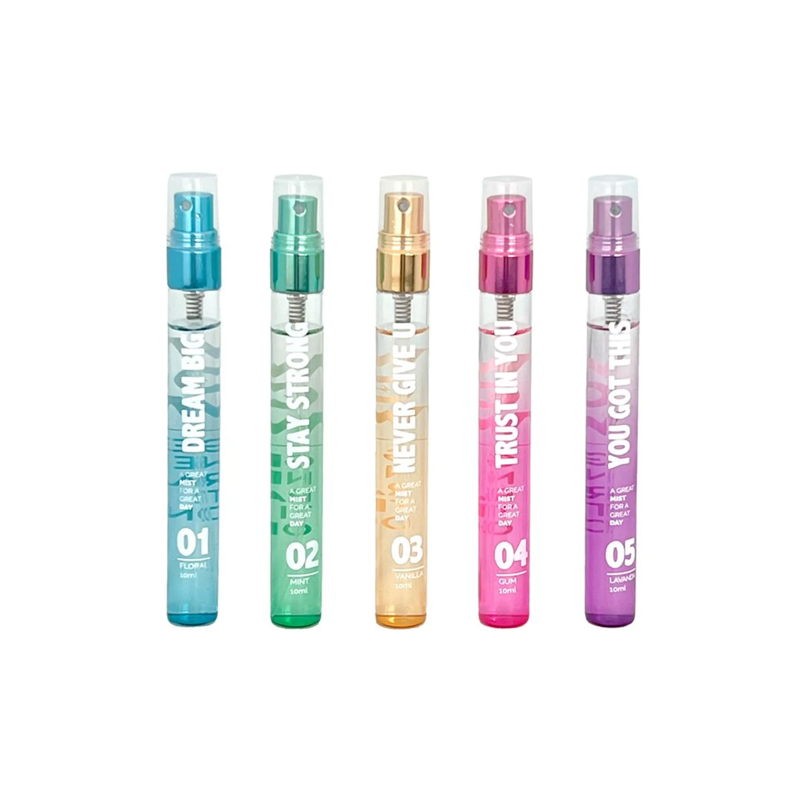 Body Mists Discovery Set - Watermelon Mint Vanilla Bubble-gum Lavender