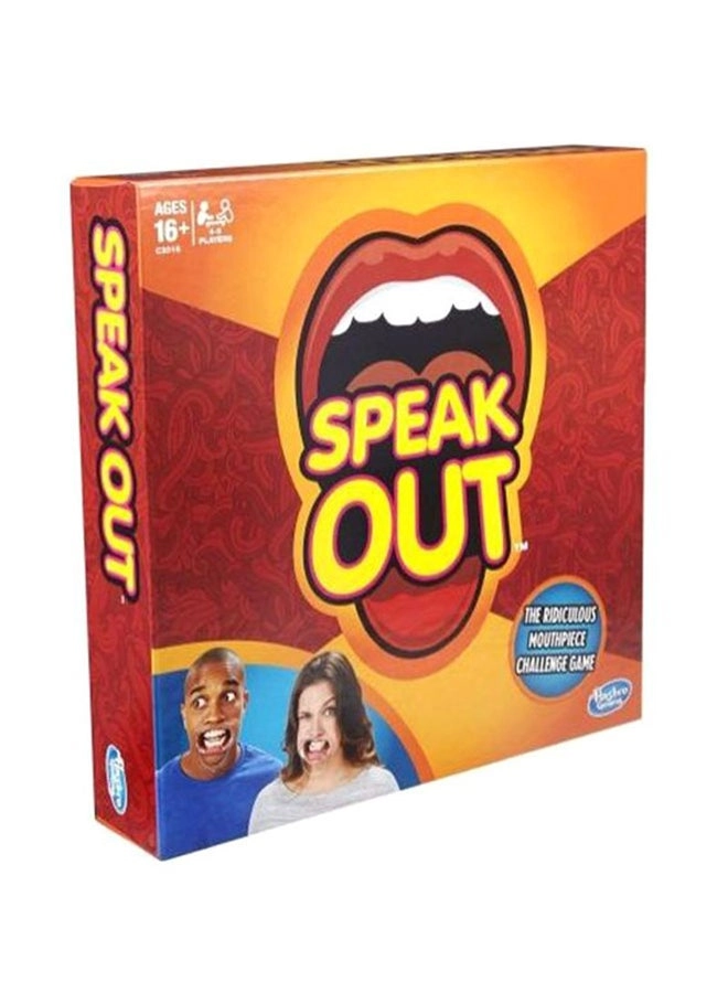 Speak Out Voice Mouthpiece Challenge - English 3+ Years 200 double-sided cards
