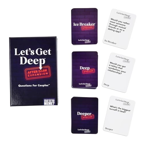 Let's Get Deep: After Dark Expansion Pack - 150 cards Adult English