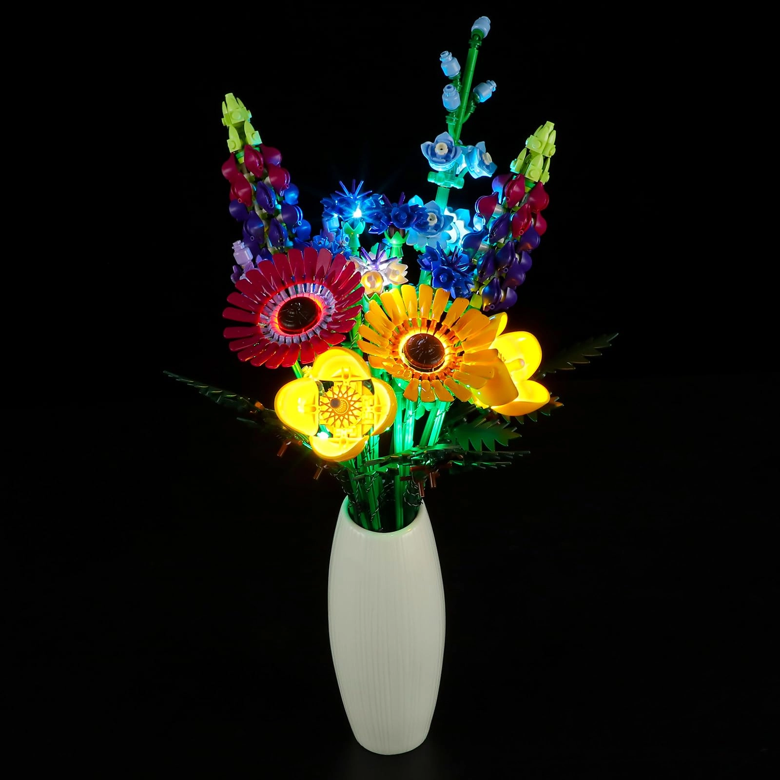 BRIKSMAX Led Light Kit for Lego-10313 Wildflow Bouquet