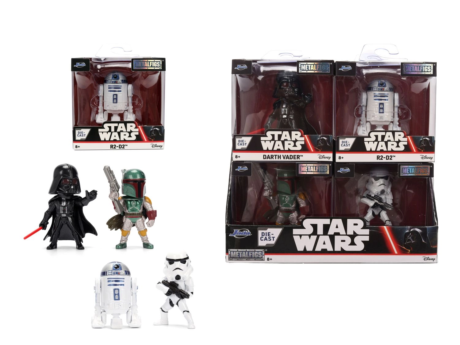 Jada Toys 2.5" Figures Single Pack Wave 01 - 8+ 1 pc
