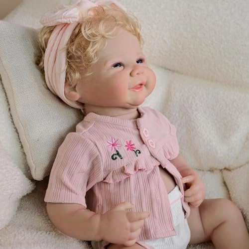 Vivienne Reborn Baby Doll - 19 inch Vinyl girl Ages 3+