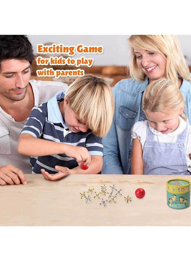 Jacks Game - With Ball Retro Vintage