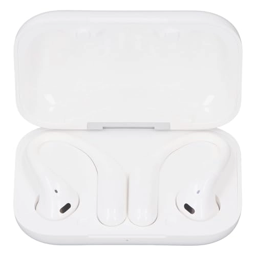 Language Translation Headphones - Open Ear Intelligent Voice Recognition White