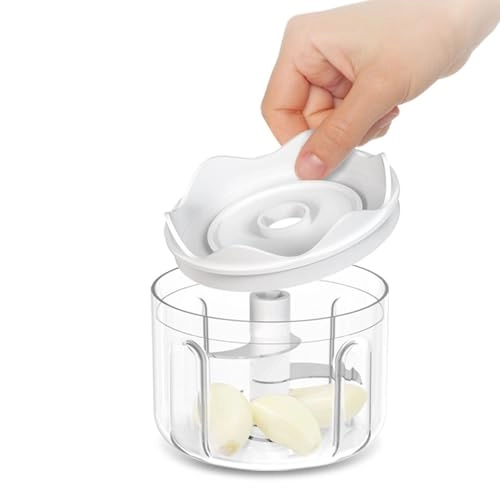 Electric Mini Garlic Chopper - 100+250+350ML Cordless