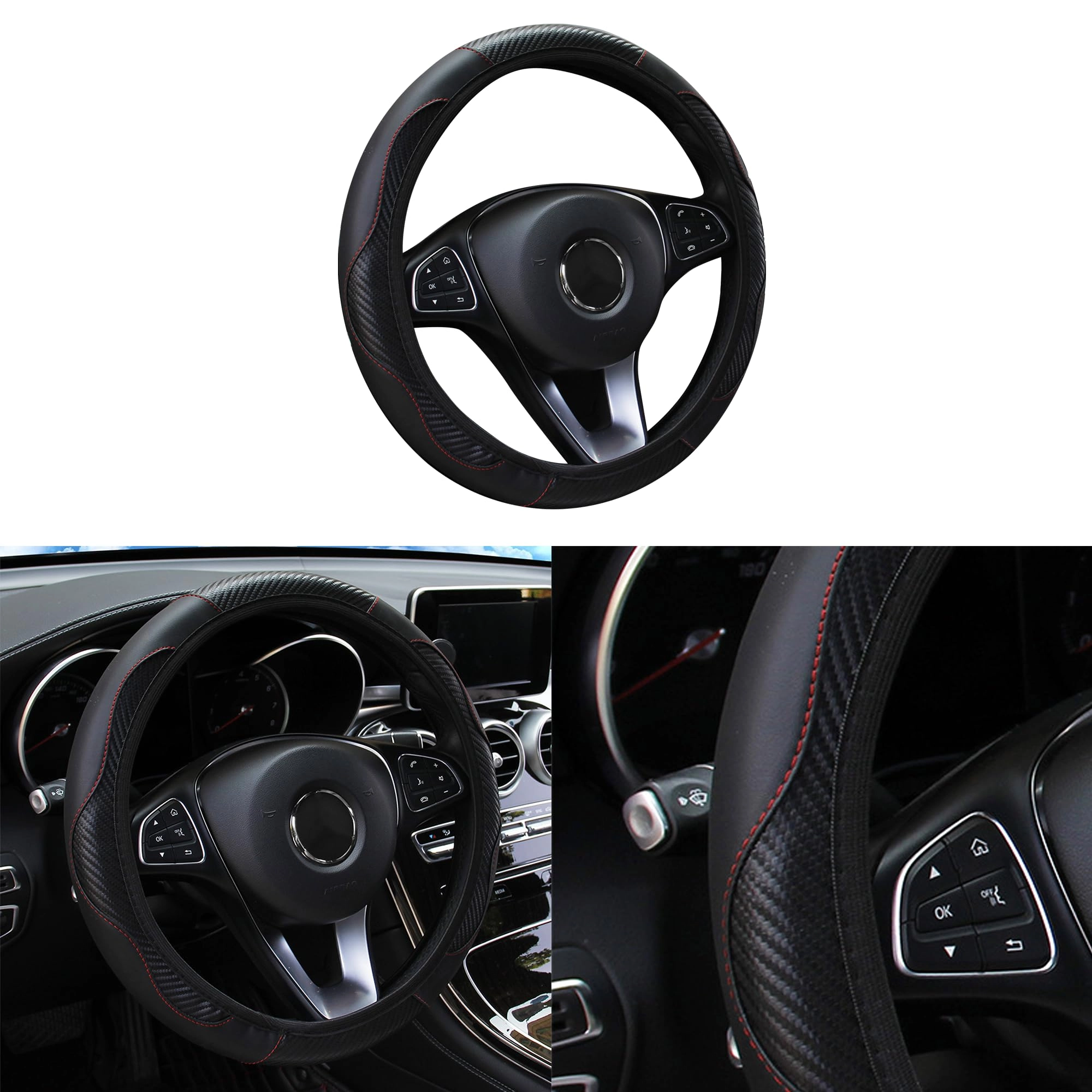 Car Steering Wheel Cover