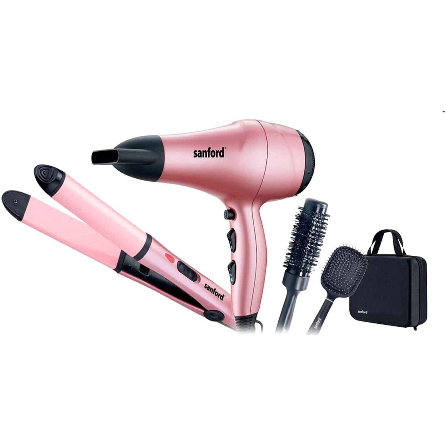 Sanford Hair Dryer - Cool shot + Straightener - 200°C Ceramic