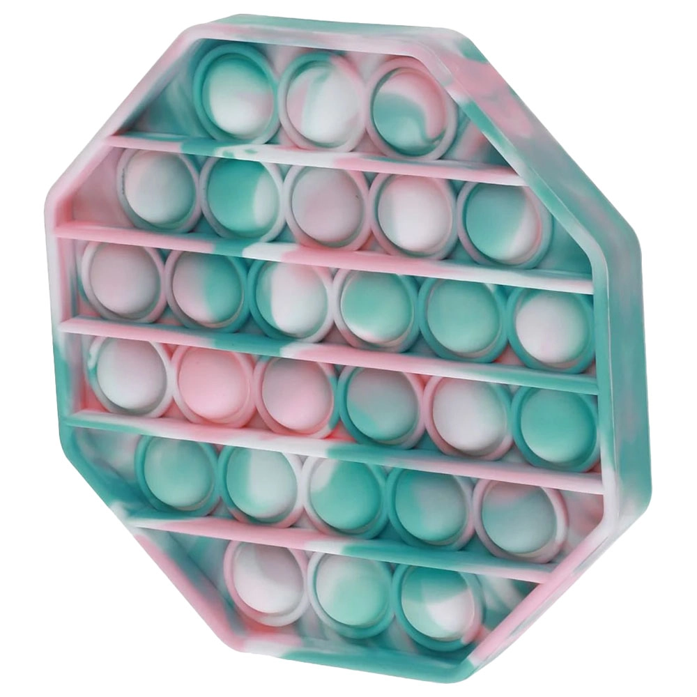Pop The Bubble Octagonal Tie Toy - Suitable for 3 years and above