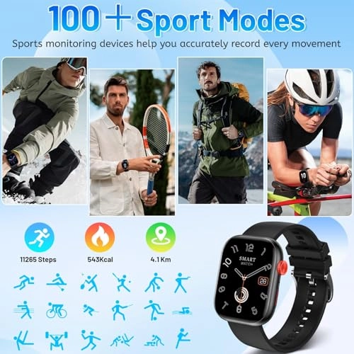 Smart Watch - Blood Pressure Monitoring Blood Oxygen Bluetooth Calling
