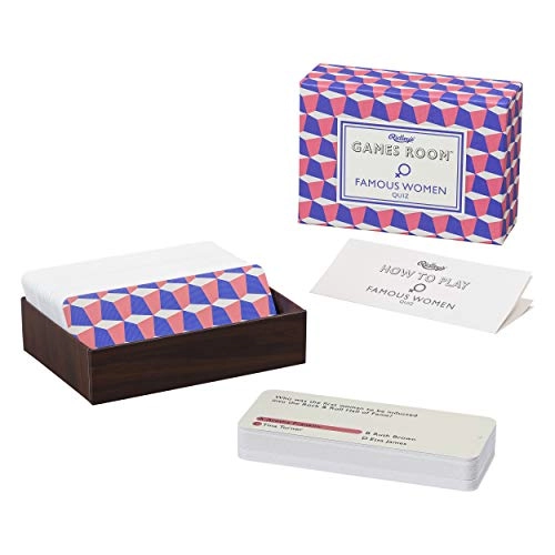 Famous Women Trivia - Card Game