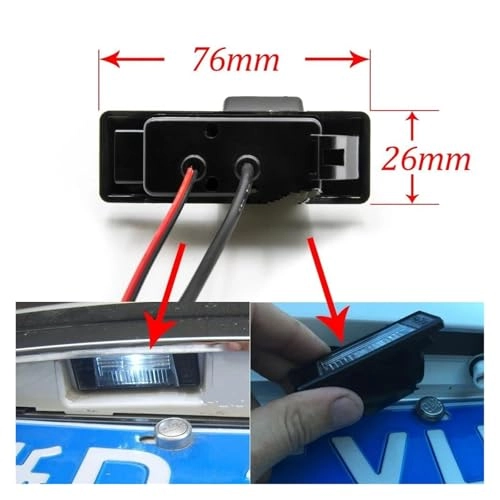 Reversing Camera - Universal RCA connector 680*480 720P