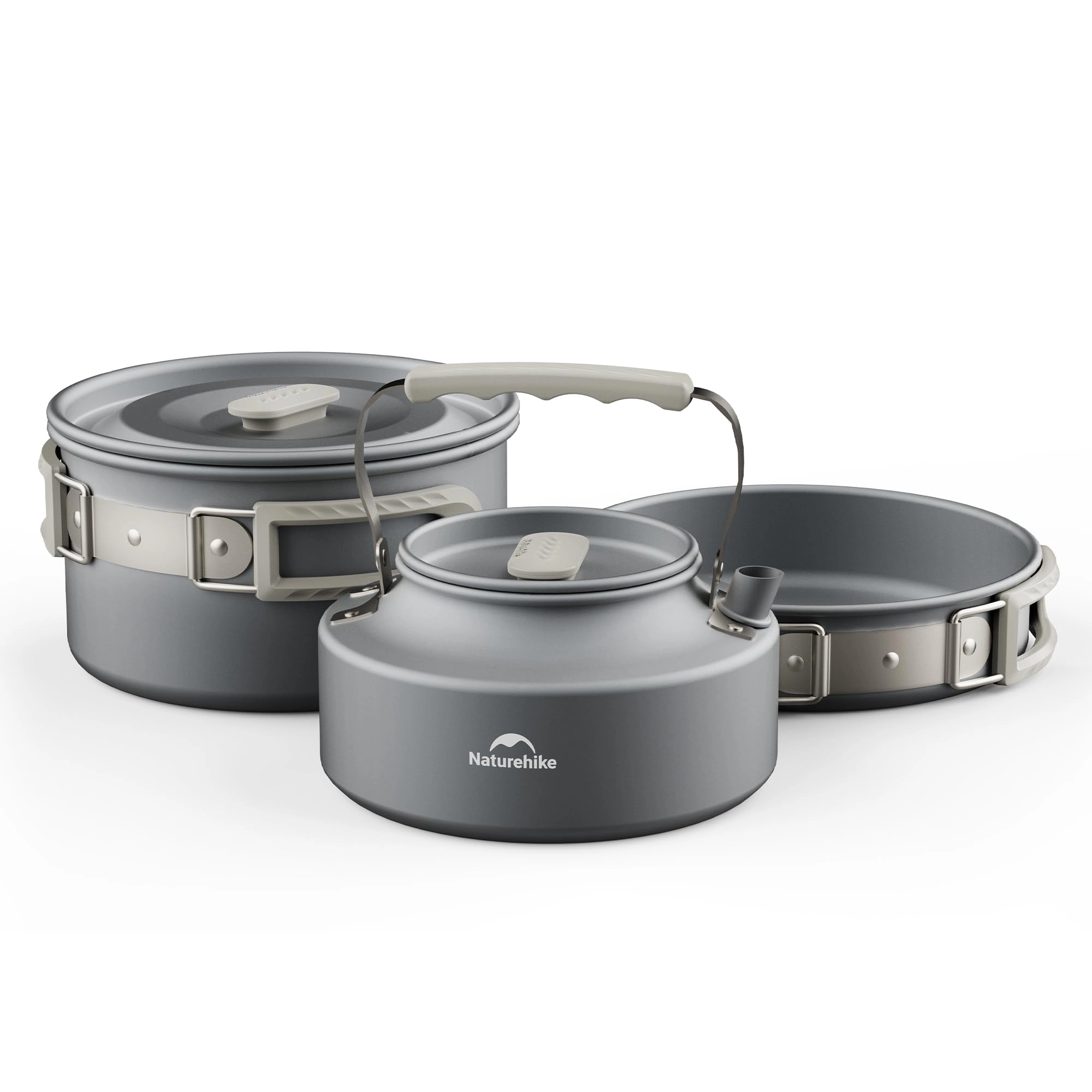 naturehike Camping Cookware - 3-piece 1.7L Kit