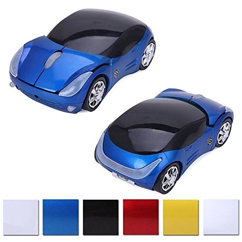 Car Shape Ergonomic Optical Mouse - Wireless