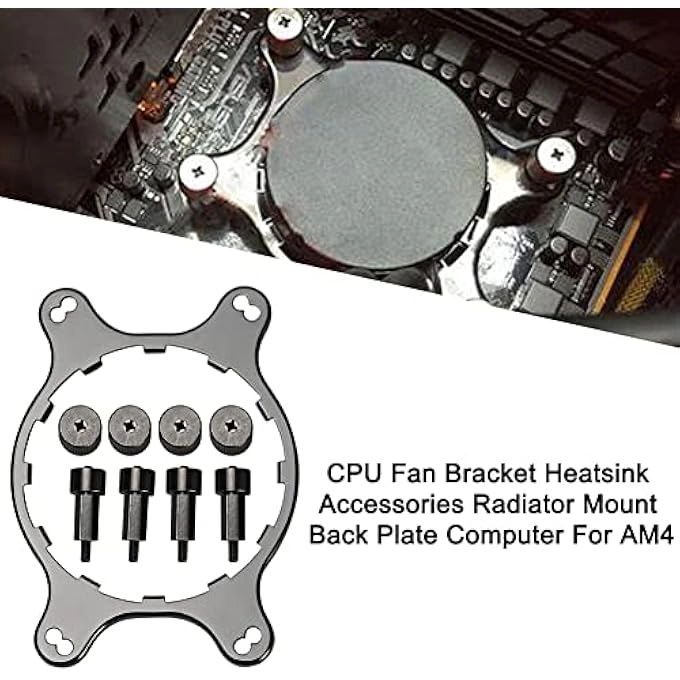 COOL WATER SERIES + CPU COOLING FANS BRACKET + ACCESSORIES KIT + MOUNTING HEATSINK HOLDER BACK PLATE