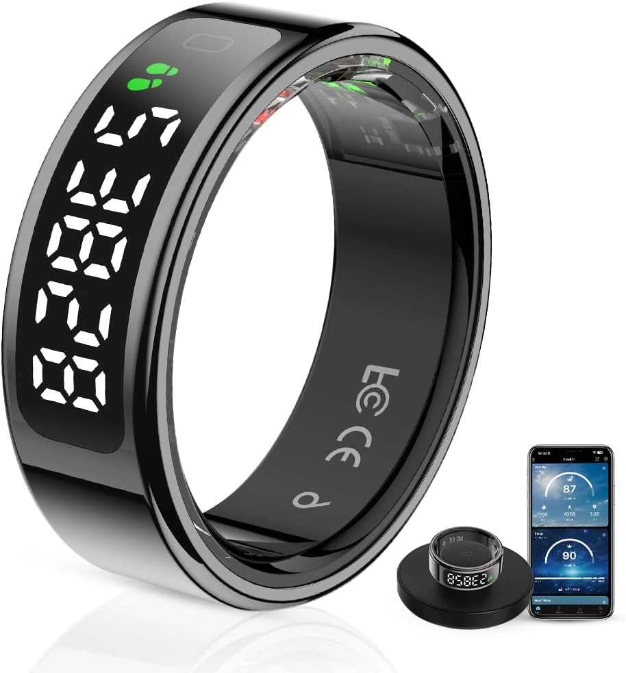 LCD Display Smart Ring - 11