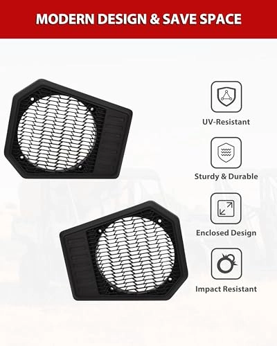 Rear Roof Speakers Pods