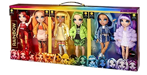 Violet Fashion Doll + Ruby Fashion Doll + Sunny Fashion Doll + Skyler Fashion Doll + Poppy Fashion Doll + Jade Fashion Doll - Ages 6+