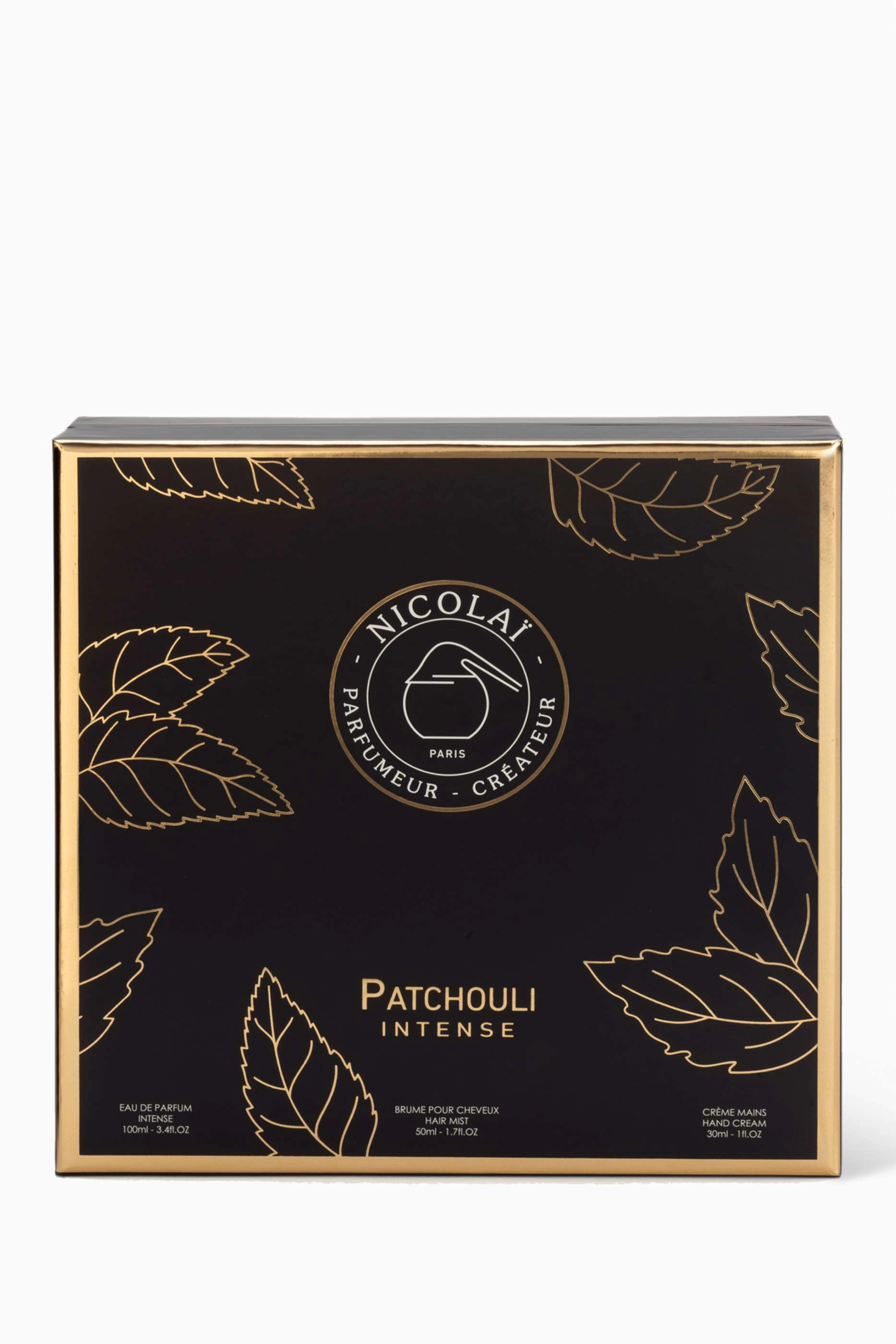 Patchouli Intense Eau de Parfum + Patchouli Intense Hair Mist + Patchouli Intense Hand Cream