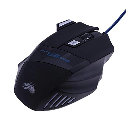5500DPI LED Optical Gaming Mouse - Wired