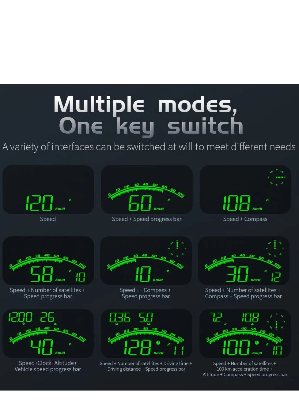 Head Up Display - 1 piece(s)