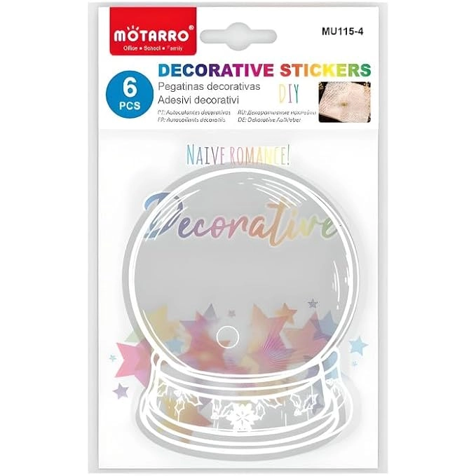 Kidwala Decorative Stickers - 6 piece(s)