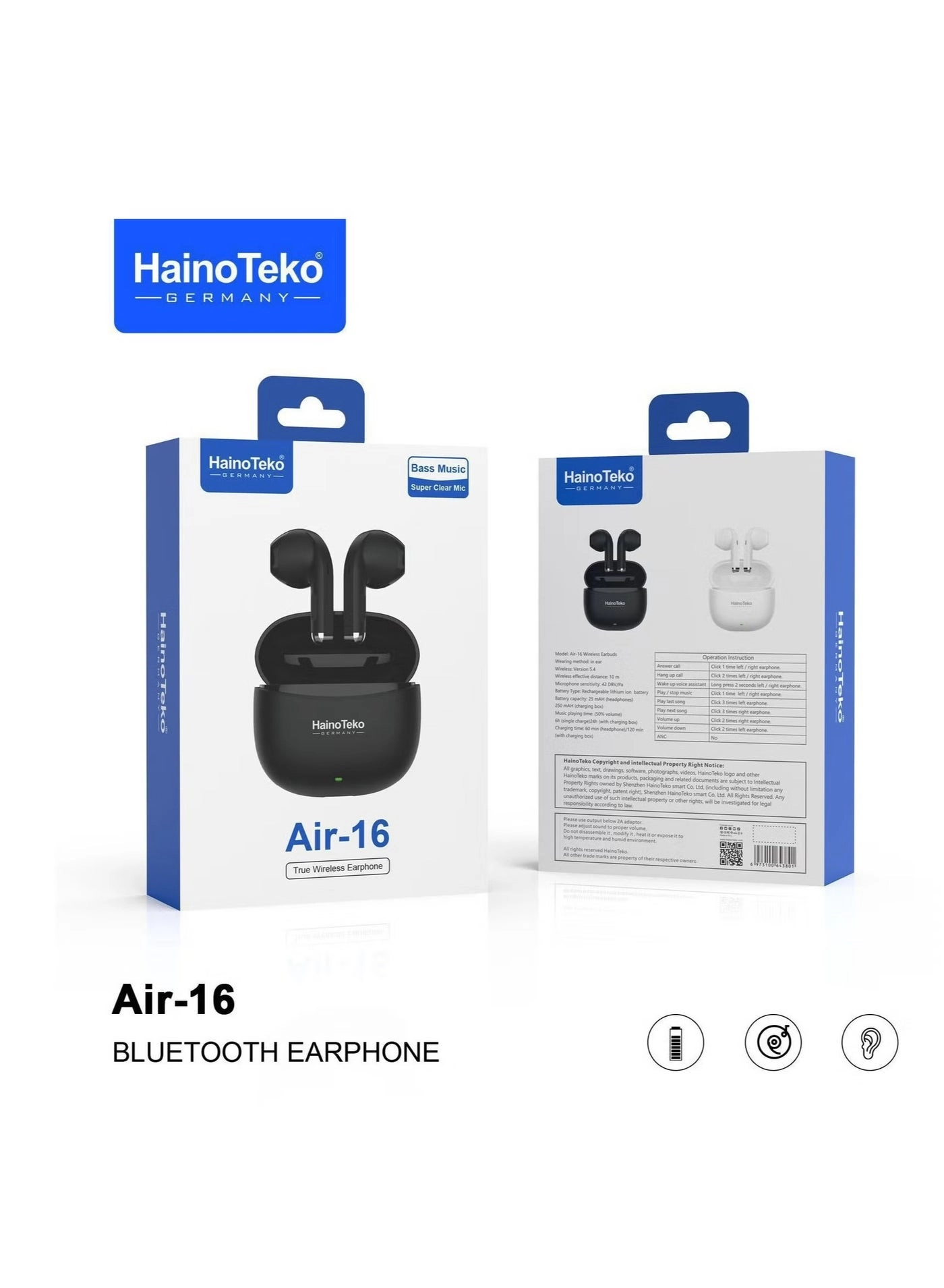 AIR-16 Wireless Earbud