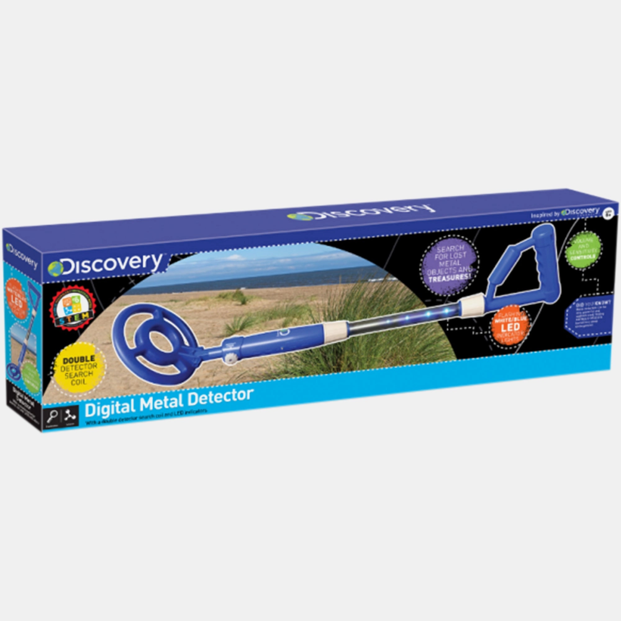 Discovery Paper Digital Metal Detector - 8 years+
