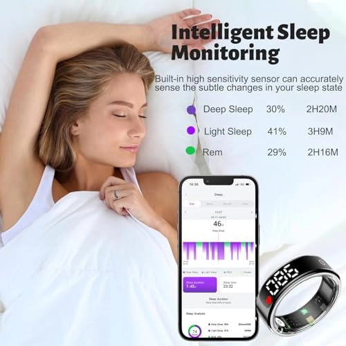 Smart Ring - Silver 11# 5ATM Waterproof