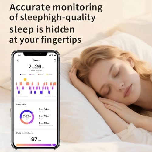 V10white-8 - Heart Rate Monitor Fitness Tracker