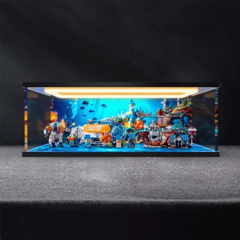 Clear Acrylic Display Case - Lego City