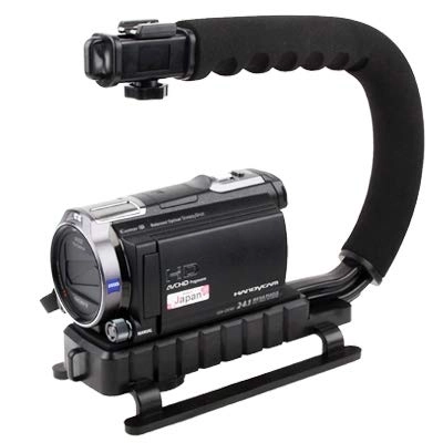 GBDHBDF C-Shape Mount Holder Handle - 10 inch DSLR/Camcorder