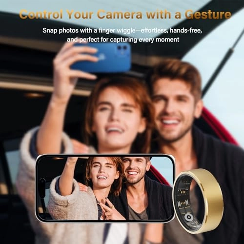 Smart Fitness Tracker Ring - 12#(21.4mm)