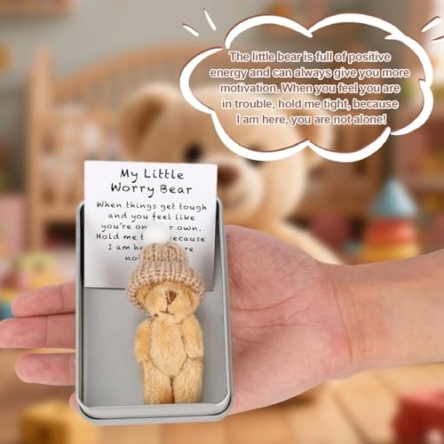 Bear 9 cm Plush - Brown mini