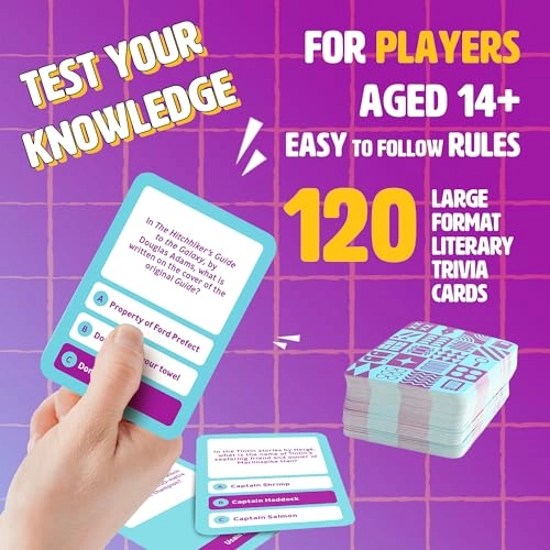 Book Lover Trivia - Card Game