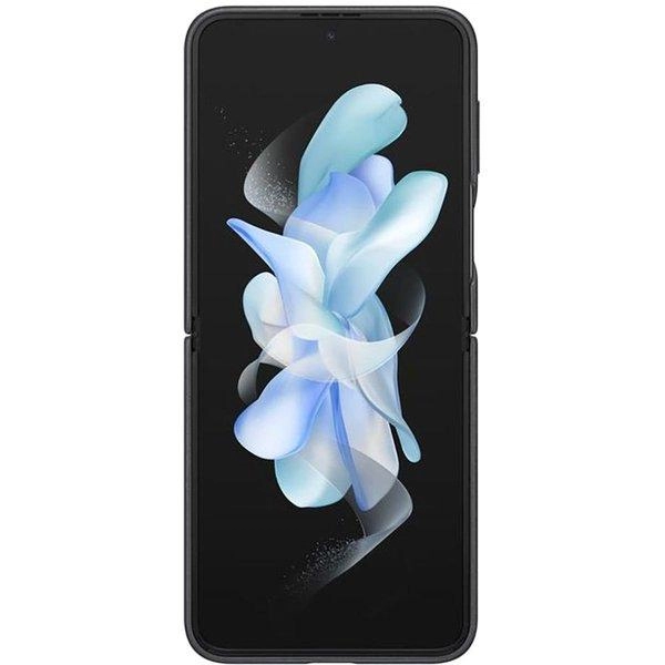 Flap Leather Cover - Leather Back Case for Samsung Flip 4