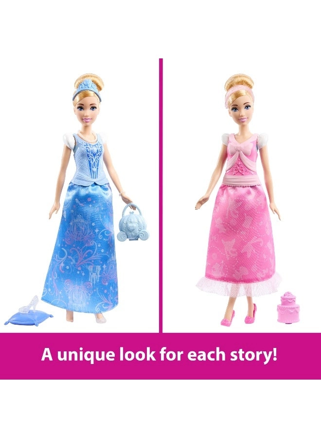 Cinderella Fashion Doll - 2 Looks Accessories 2-in-1 Stories