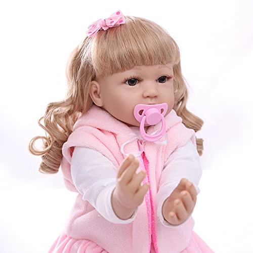 Reborn Baby Doll - 22 Inches / 55 cm Silicone Ages 3+