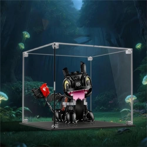 Acrylic Display Case for LEGO 10375 Dragon Tamer Toothless - 3mm thickness
